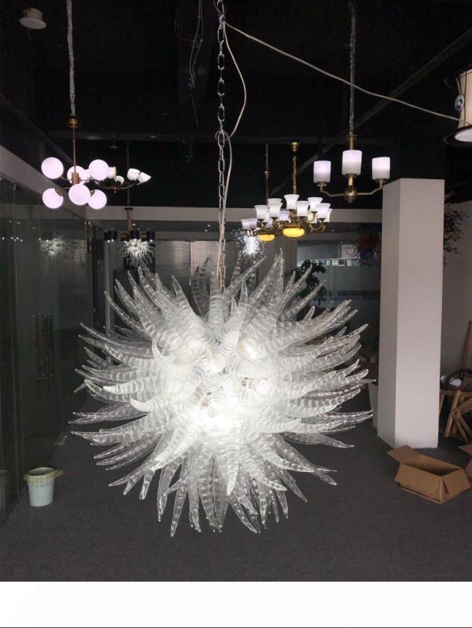 Murano Clear Hand Blown Horn Glass Chandelier Lamps Round Shape Porch Light Creative Hallway Lamp Crystal
Murano Clear Hand Blown Horn Glass Chandelier Lamps Round Shape Porch Light Creative Hallway Lamp Crystal