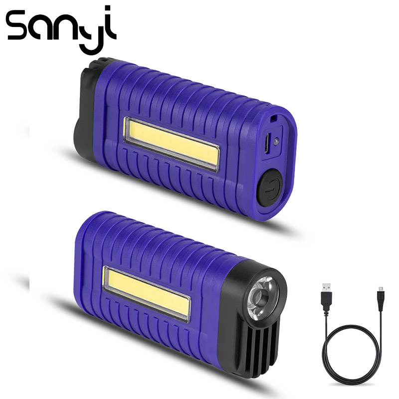 Portable Lanterns SANYI 2 Modes Lamp 3800 Lumen USB Rechargeable Built-in Battery LED COB Torch For Camping Hunting
Portable Lanterns SANYI 2 Modes Lamp 3800 Lumen USB Rechargeable Built-in Battery LED COB Torch For Camping Hunting