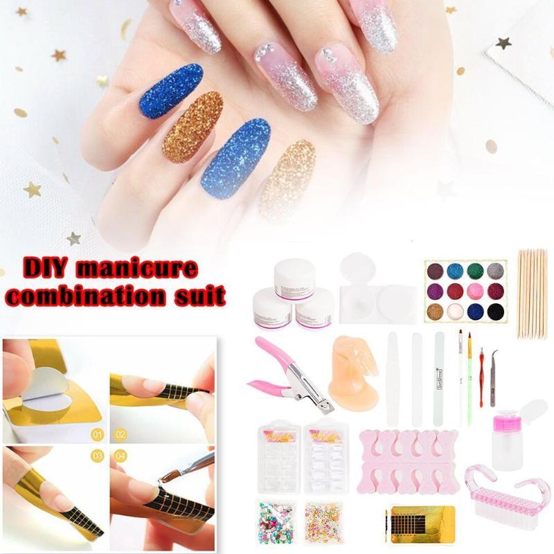 DIY Nail Art Set Flash Powder False NailsNail Glitter Art Decoration Powder Brush Kit Acrylic Nail Pen Tool For Beginners A3U4
DIY Nail Art Set Flash Powder False NailsNail Glitter Art Decoration Powder Brush Kit Acrylic Nail Pen Tool For Beginners A3U4