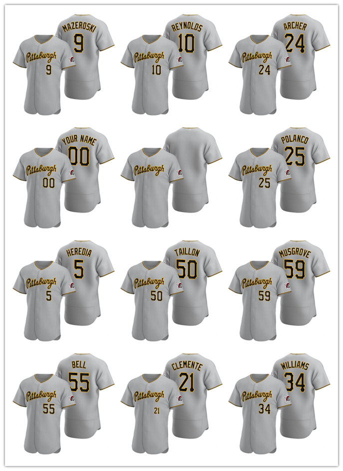 Pirates MEN WOMEN YOUTH 21 Roberto Clemente 24 Chris Archer 55 Josh Bell Authentic Road baseball Jersey, 11
Pirates MEN WOMEN YOUTH 21 Roberto Clemente 24 Chris Archer 55 Josh Bell Authentic Road baseball Jersey, 11