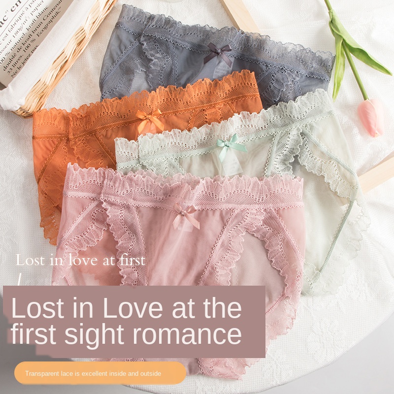 Lace Viscose Fiber Sexy Cotton Antibacterial Crotch Underwear Women's Triangle Underwear Girl's Antibacterial Women's Panties, 150-1
Lace Viscose Fiber Sexy Cotton Antibacterial Crotch Underwear Women's Triangle Underwear Girl's Antibacterial Women's Panties, 150-1