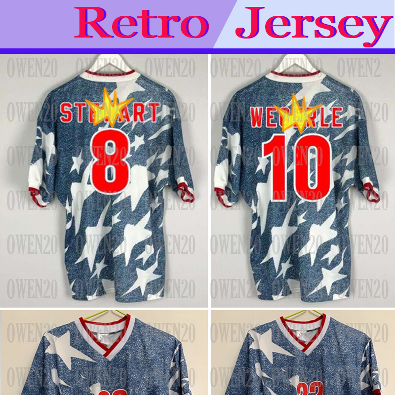 Top 1994 U S A Away Shirt retro soccer jerseys Wegerle Lalas Ramos Balboa 94classic football shirts States, 94
Top 1994 U S A Away Shirt retro soccer jerseys Wegerle Lalas Ramos Balboa 94classic football shirts States, 94
