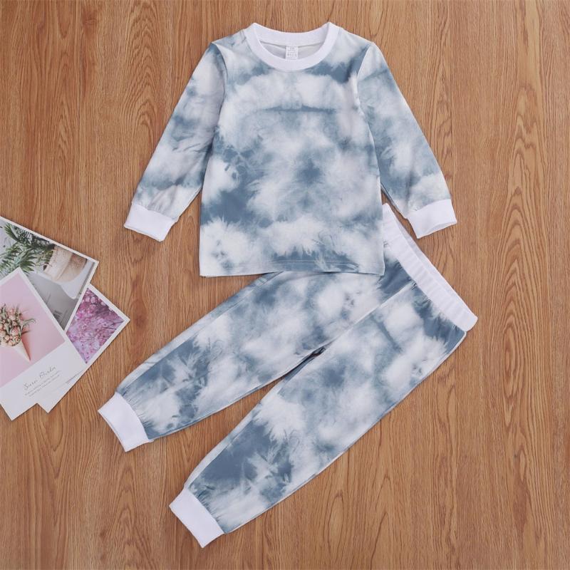 Baby Girls Boys Long Sleeve Pullover Sweatshirt Tops Elastic Pants Spring Autumn Toddler Kids Leisure Tracksuit, Blue 
Baby Girls Boys Long Sleeve Pullover Sweatshirt Tops Elastic Pants Spring Autumn Toddler Kids Leisure Tracksuit, Blue