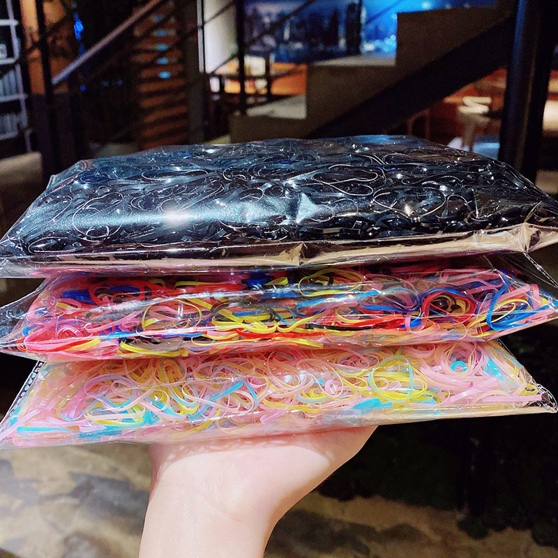 3000PCS/Set Girls Colorful 2cm Large Disposable Rubber Bands Kids Ponytail Holder Elastic Hair Bands Fashion Hair Accessories, Black
3000PCS/Set Girls Colorful 2cm Large Disposable Rubber Bands Kids Ponytail Holder Elastic Hair Bands Fashion Hair Accessories, Black