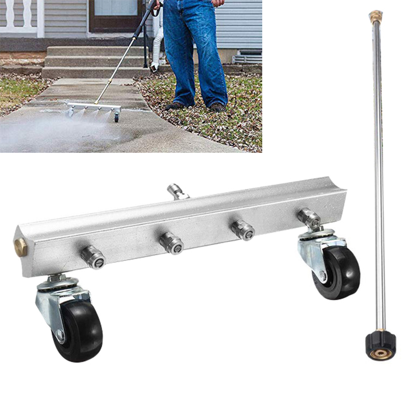 High Pressure Washer Under Car Cleaner 4 Nozzle Under Body Chassis Water Spray Cleaning Floor Cleaning Tool For Karcher
High Pressure Washer Under Car Cleaner 4 Nozzle Under Body Chassis Water Spray Cleaning Floor Cleaning Tool For Karcher
