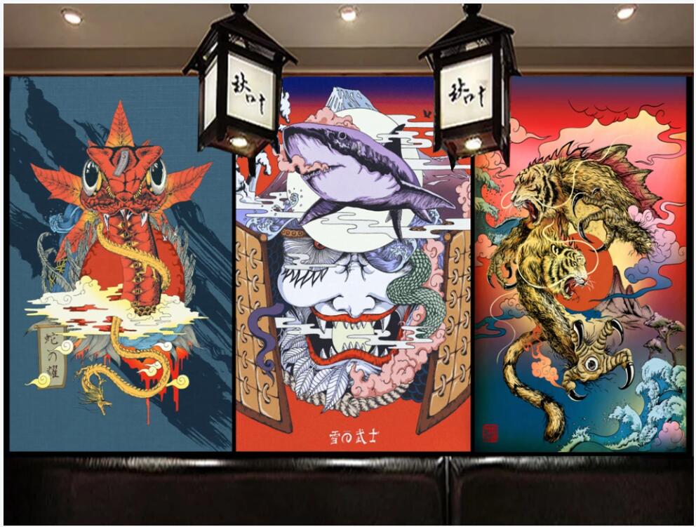 3d wallpaper custom photo mural on the wall Japanese Ukiyoe Hannya Ghost Restaurant home decor 3d wall murals wallpaper for living room, Non-woven
3d wallpaper custom photo mural on the wall Japanese Ukiyoe Hannya Ghost Restaurant home decor 3d wall murals wallpaper for living room, Non-woven