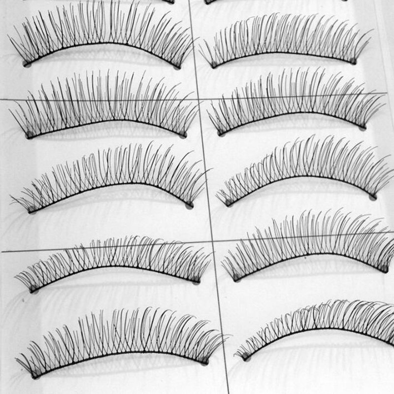 New 10 pairs False Eyelashes Natural Makeup Handmade Soft False Lashes Eyelash Extension Fake Eyelashes
New 10 pairs False Eyelashes Natural Makeup Handmade Soft False Lashes Eyelash Extension Fake Eyelashes