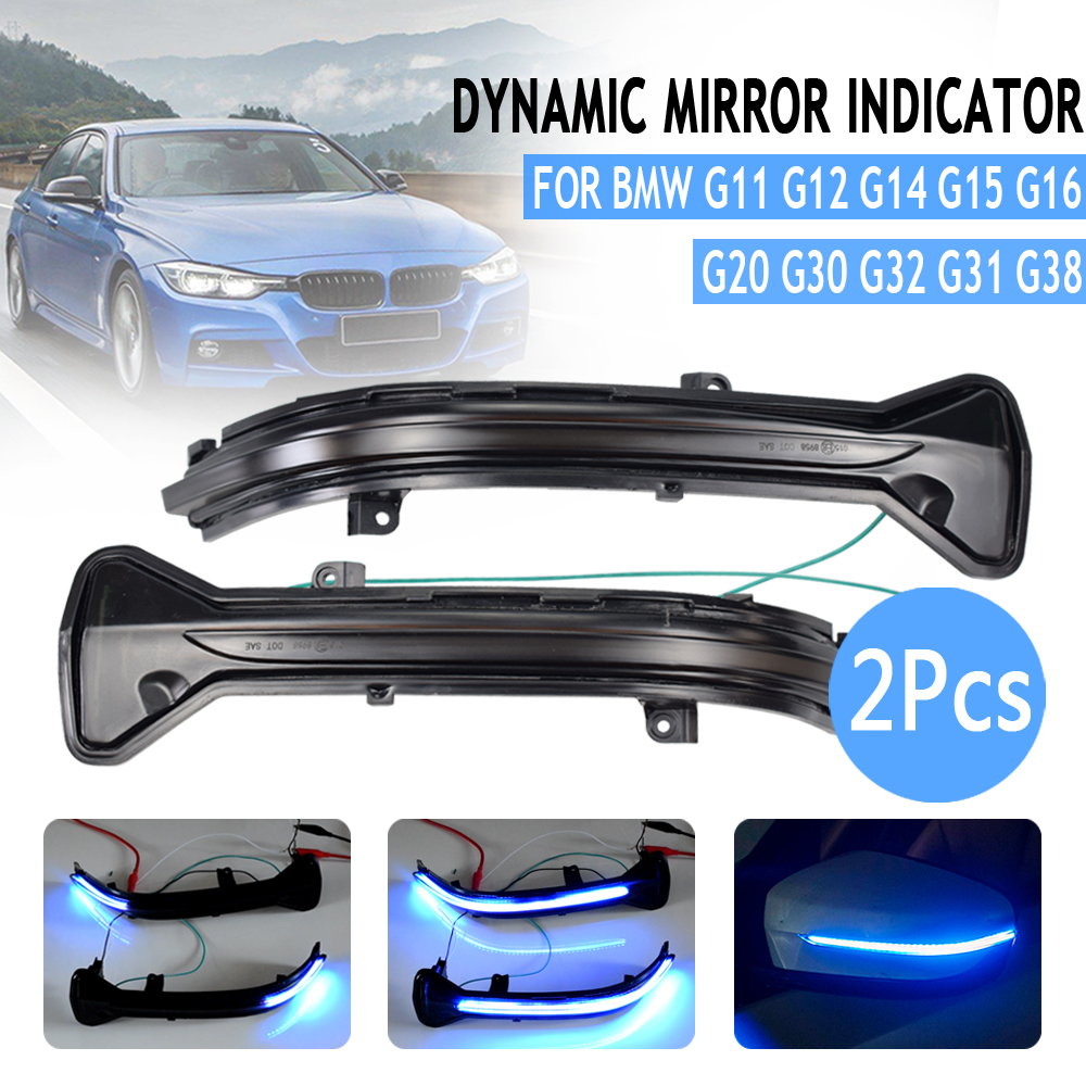 Flowing Water Blinker LED Dynamic Turn Signal Light For BMW 5 6 7 8 3 Series G38 G12 G20 G30 G31 G32 M5
Flowing Water Blinker LED Dynamic Turn Signal Light For BMW 5 6 7 8 3 Series G38 G12 G20 G30 G31 G32 M5