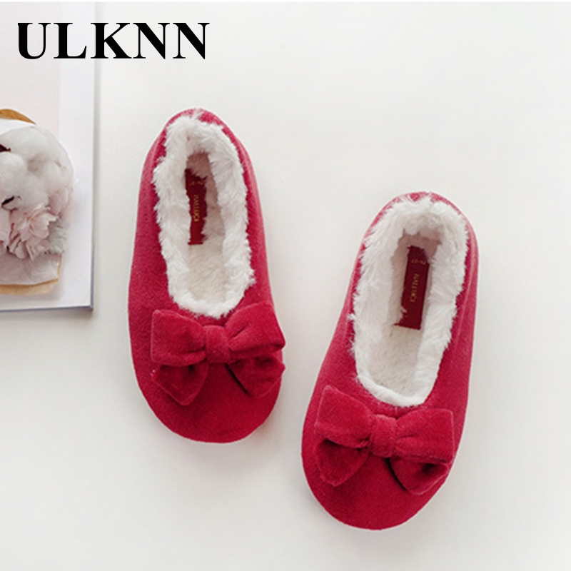 ULKNN Kids Bow-Knot Shoes For Girl 2020 New Winter Warm Children Indoor Floor Slippers Red Wool Flannel Flat Home Shoes
ULKNN Kids Bow-Knot Shoes For Girl 2020 New Winter Warm Children Indoor Floor Slippers Red Wool Flannel Flat Home Shoes