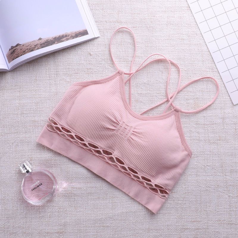 Hollow Out Bra Women Lingerie Backless Bralette Traceless Push Up Bra Padded Seamless Tops Cups Stylish Lady Wireless Sexy Bras, Black
Hollow Out Bra Women Lingerie Backless Bralette Traceless Push Up Bra Padded Seamless Tops Cups Stylish Lady Wireless Sexy Bras, Black