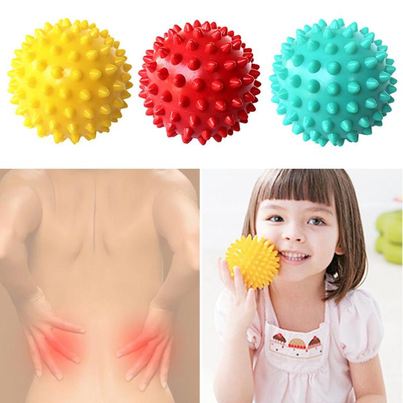 Fitness Balls 1PCS Spiky Massage Ball Trigger Point Hand Muscle Relax Sport Plantar