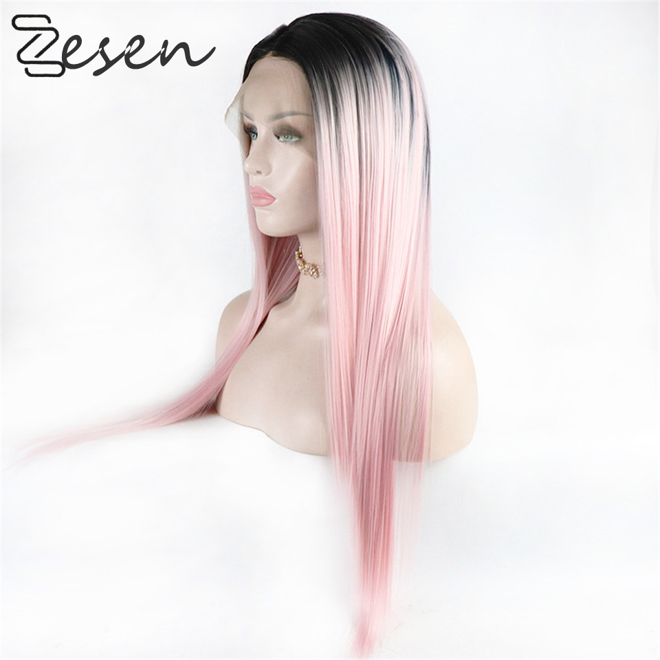 ZESEN Synthetic Lace Front Wig For Women Long Short 1bt/Pink Straight Hair Wigs Cosplay Wigs Heat Resistant
ZESEN Synthetic Lace Front Wig For Women Long Short 1bt/Pink Straight Hair Wigs Cosplay Wigs Heat Resistant