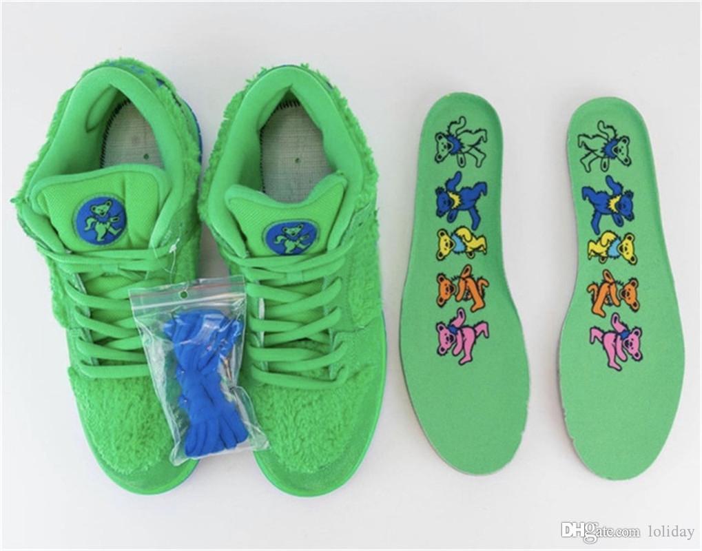 Hot Authentic Grateful Dead x SB Dunk Low Green Bear Orange Yellow Blue Pink Bears Running Shoes Men Women Skateboard Shoes Sneakers Sports 
Hot Authentic Grateful Dead x SB Dunk Low Green Bear Orange Yellow Blue Pink Bears Running Shoes Men Women Skateboard Shoes Sneakers Sports