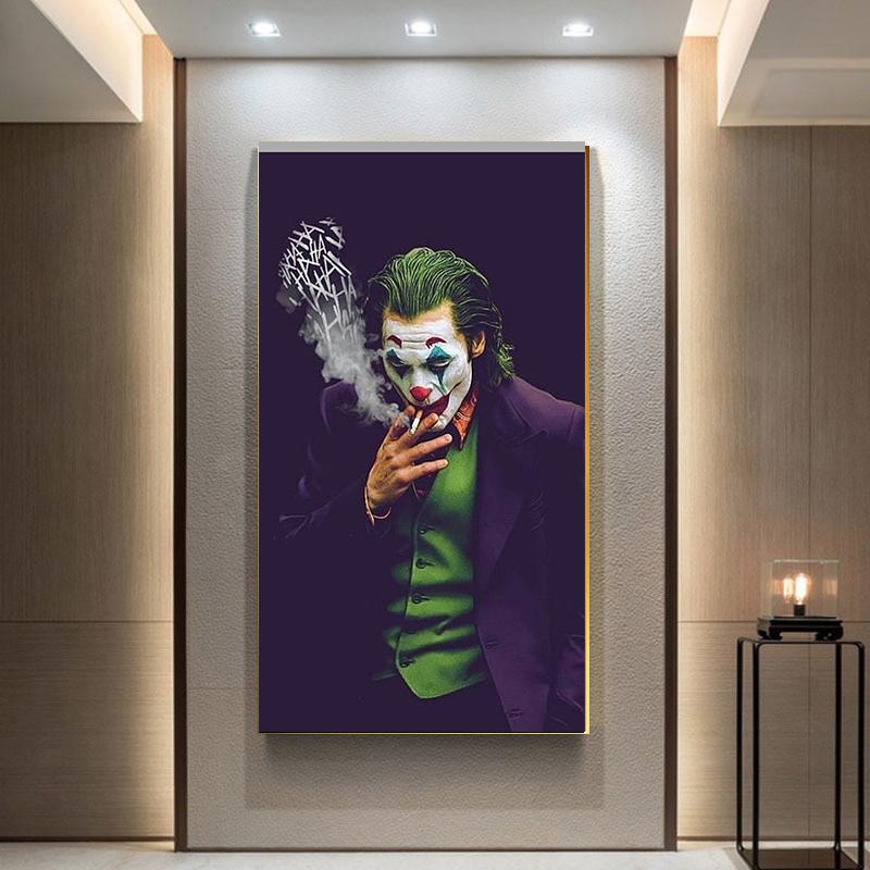 Classic Movie Poster The Joker Poster Wall Art Canvas Painting Wall Art for Living Room Home Decor (No Frame)
Classic Movie Poster The Joker Poster Wall Art Canvas Painting Wall Art for Living Room Home Decor (No Frame)