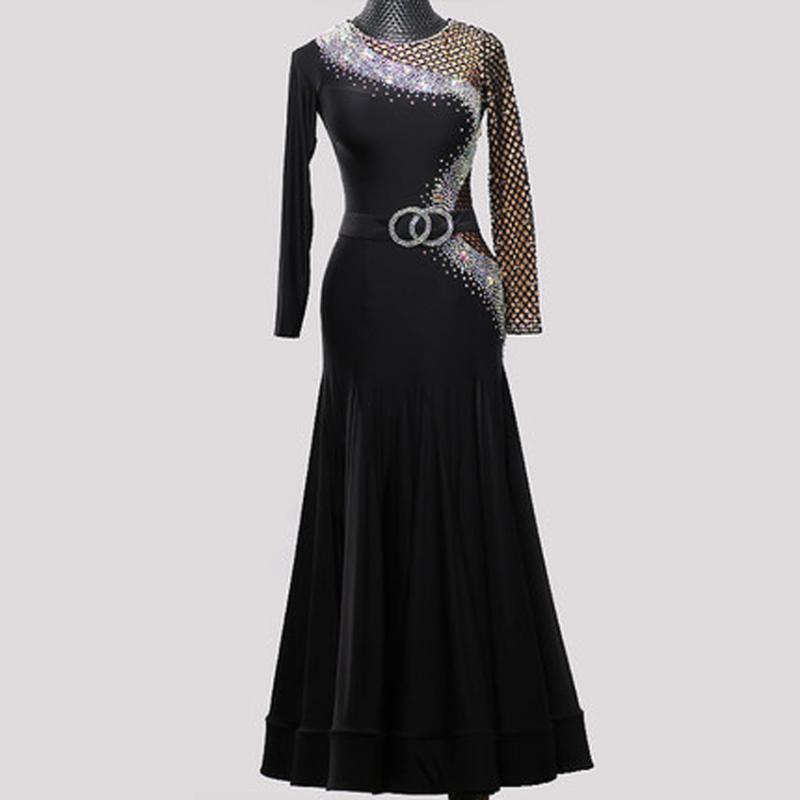 Modern dance skirt new waltz dance skirt dress ballroom big pendulum ballroom performance high-end costumes women, Blue
Modern dance skirt new waltz dance skirt dress ballroom big pendulum ballroom performance high-end costumes women, Blue