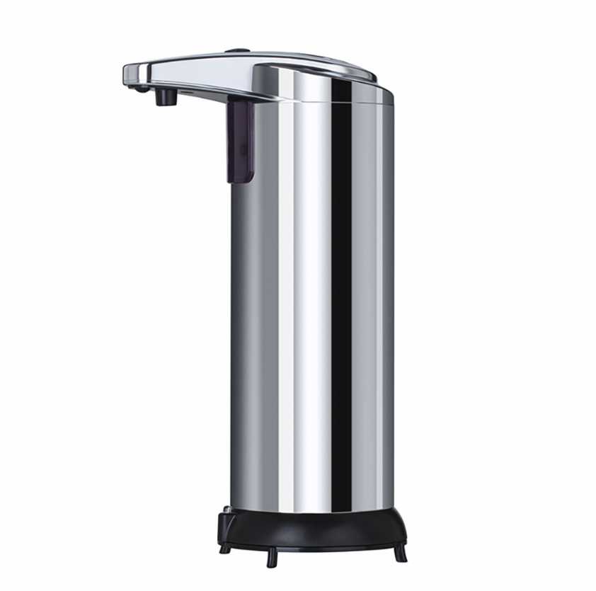 250ML Automatic Sensor Soap Dispenser Liquid Dispensers Portable Stainless Steel infrared Sensor