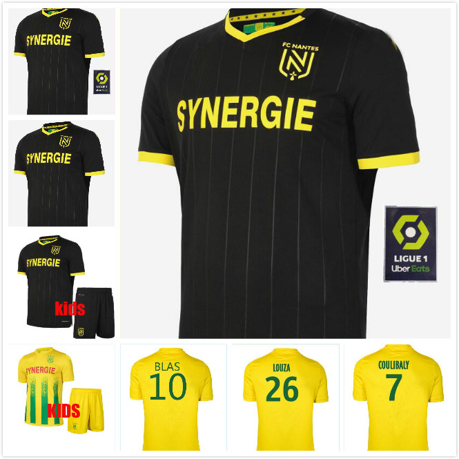 20 21 FC Nantes soccer jersey home maillot de foot 2020 2021 SIMON LOUZA A TOURE BLAS COCO COULIBALY football shirts, Black;yellow
20 21 FC Nantes soccer jersey home maillot de foot 2020 2021 SIMON LOUZA A TOURE BLAS COCO COULIBALY football shirts, Black;yellow