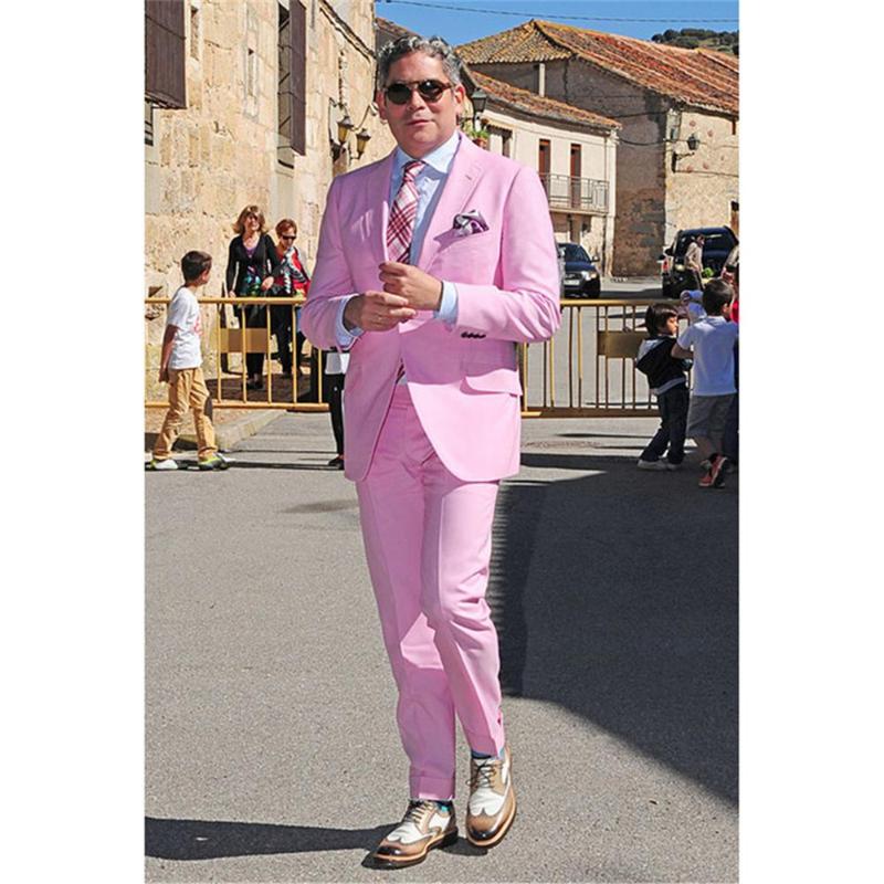 Men Suits High Quality Notch Lapel Best Man Pink Groom Tuxedos Wedding/prom 2 Pieces ( Jacket+Pants+Tie ) E262, Same the picture
Men Suits High Quality Notch Lapel Best Man Pink Groom Tuxedos Wedding/prom 2 Pieces ( Jacket+Pants+Tie ) E262, Same the picture