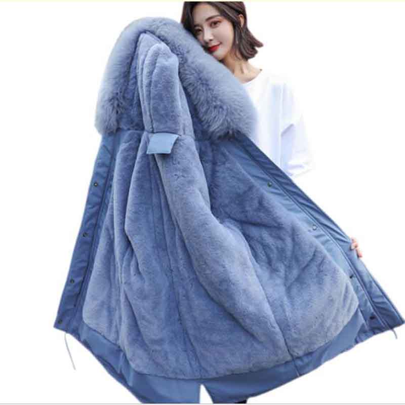 2020 Cotton Liner Warm Coat And Waterproof Jacket Women Plus Size Slim Long Coat Female Winter Big Fur Hooded Parka Mujer Coats, Beige
2020 Cotton Liner Warm Coat And Waterproof Jacket Women Plus Size Slim Long Coat Female Winter Big Fur Hooded Parka Mujer Coats, Beige