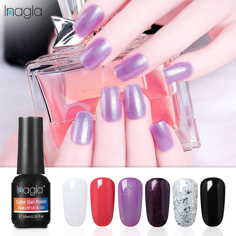6PCS) Inagla Nail Gel Set 10ml Classic Luminous Color Gel Polish Nail Lacquer Kit Soak Off UV LED Varnish Top Base Coat Needed
6PCS) Inagla Nail Gel Set 10ml Classic Luminous Color Gel Polish Nail Lacquer Kit Soak Off UV LED Varnish Top Base Coat Needed