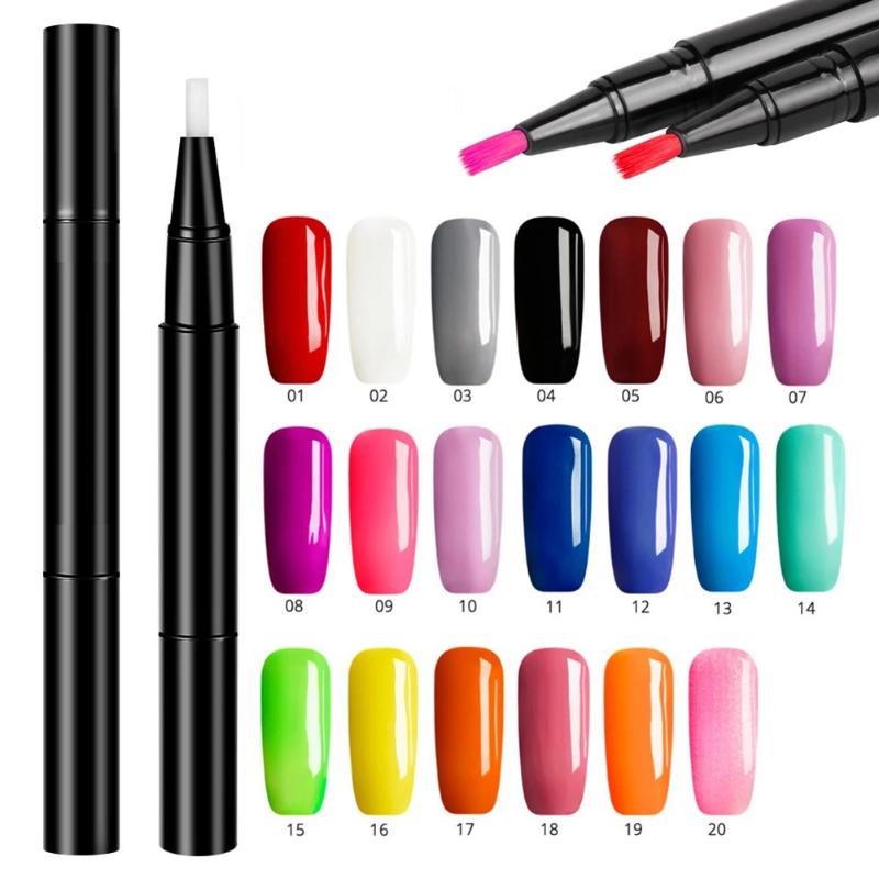 3 In 1 Convenient Nail Gel Varnish Pencil One Step Gel Nail Pen No Need Top Base Primer 3 In 1 UV Lacquer Glitter Polish, Black
3 In 1 Convenient Nail Gel Varnish Pencil One Step Gel Nail Pen No Need Top Base Primer 3 In 1 UV Lacquer Glitter Polish, Black