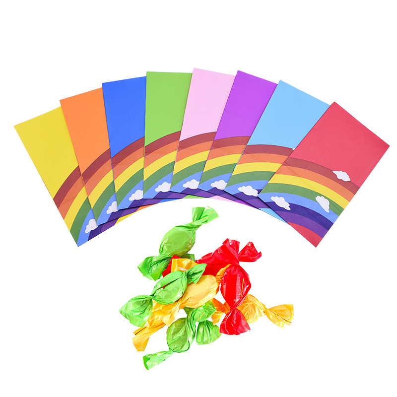 5/8pcs Rainbow Kraft Paper Bags Stand Up Candy Cooike Package Gift Bag for Wedding Birthday Party Wrapping Supplies
5/8pcs Rainbow Kraft Paper Bags Stand Up Candy Cooike Package Gift Bag for Wedding Birthday Party Wrapping Supplies