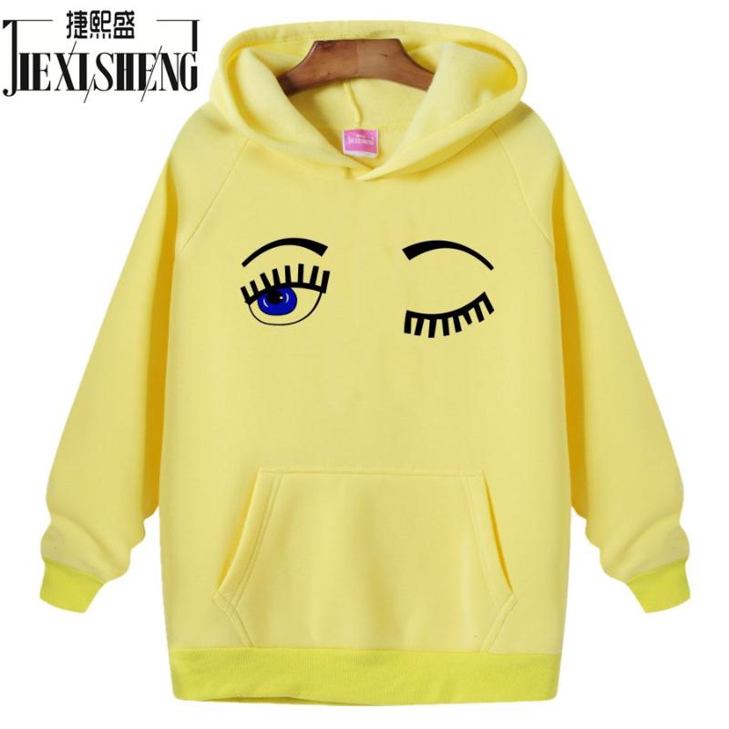 2020 Women Hoodies Sweatshirt Long Sleeve hooded Loose Pullover funny Big eyes printing Autumn winter Flocking Keep warm Tops, Blue
2020 Women Hoodies Sweatshirt Long Sleeve hooded Loose Pullover funny Big eyes printing Autumn winter Flocking Keep warm Tops, Blue