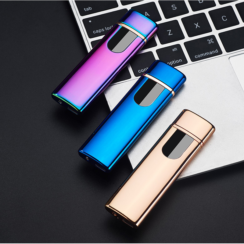 Wholesale USB Rechargeable Lighters Electronic Cigarette Lighter Flameless Touch Screen Switch Colorful Windproof Lighter DBC BH0638-1
Wholesale USB Rechargeable Lighters Electronic Cigarette Lighter Flameless Touch Screen Switch Colorful Windproof Lighter DBC BH0638-1
