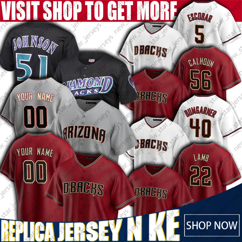 Custom Baseball Jerseys 51 Randy Johnson Jersey 56 Kole Calhoun Jerseys 40 Madison Bumgarner Jersey Nick Ahmed Christian Walker, Nk custom (guangmang)
Custom Baseball Jerseys 51 Randy Johnson Jersey 56 Kole Calhoun Jerseys 40 Madison Bumgarner Jersey Nick Ahmed Christian Walker, Nk custom (guangmang)