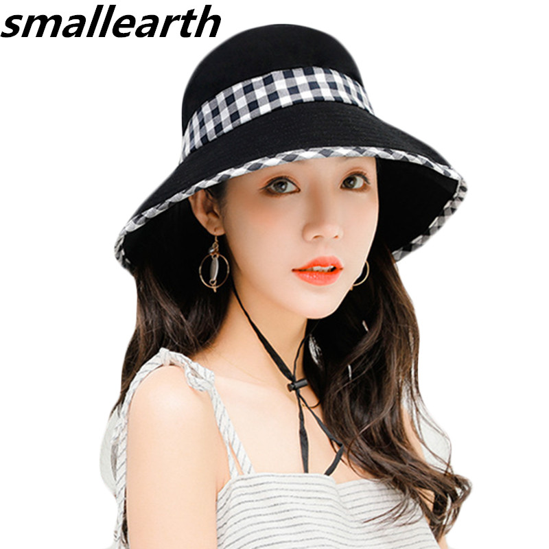 2020 Summer Sun Hat For Women Large Brim Floppy Summer Cotton Bucket Hats Female Beach Foldable Visor UV Caps Casual Basin Cap, Black
2020 Summer Sun Hat For Women Large Brim Floppy Summer Cotton Bucket Hats Female Beach Foldable Visor UV Caps Casual Basin Cap, Black