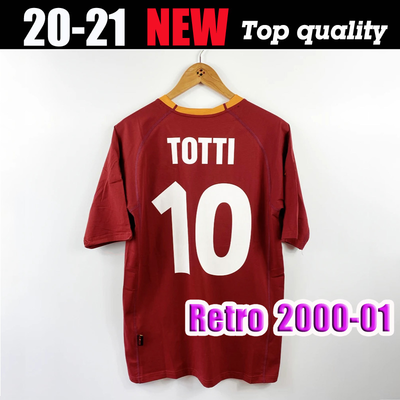 2000 2001 2002 RETRO roma soccer jersey 00 01 02 TOTTI BATISTUTA NAKATA Candela Montella classic commemorate Collection rome Maglia da calci
2000 2001 2002 RETRO roma soccer jersey 00 01 02 TOTTI BATISTUTA NAKATA Candela Montella classic commemorate Collection rome Maglia da calci