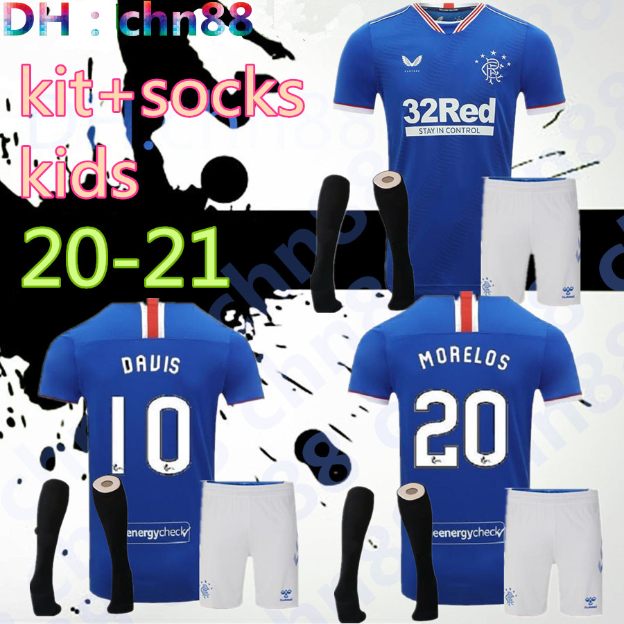 20 21 Glasgow Rangers 8 GERRARD kids kit + socks Soccer Jersey 2020 2021 Glasgow Rangers DEFOE DAUIS Football Shirts Short Sleeves Uniforms
20 21 Glasgow Rangers 8 GERRARD kids kit + socks Soccer Jersey 2020 2021 Glasgow Rangers DEFOE DAUIS Football Shirts Short Sleeves Uniforms