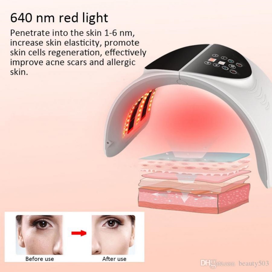Foldable 7 Color PDT Facial Mask Face Lamp Machine Photon Therapy LED Light Skin Rejuvenation Anti Wrinkle Skin Care Beauty Mask
Foldable 7 Color PDT Facial Mask Face Lamp Machine Photon Therapy LED Light Skin Rejuvenation Anti Wrinkle Skin Care Beauty Mask