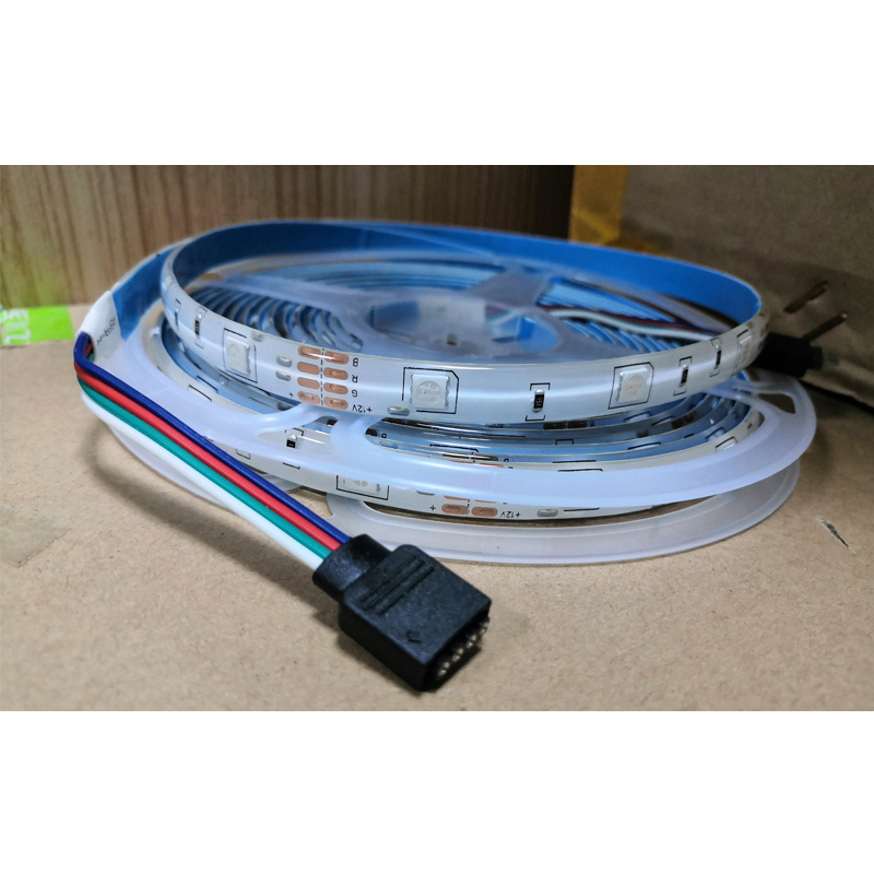 5050 RGB LED Strip Light DC12V 30LED/M 60led/M Flexible Tape Lamp Waterproof non-waterproof 5m Decoration R/G/B/W/WW