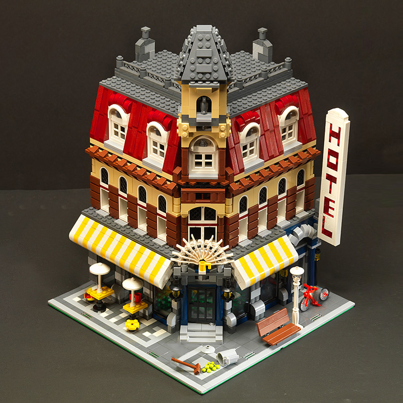 In Stock 15002 2133Pcs City Street View Series Make Cafe Corner Model Building Blocks Bricks Children Toys Christmas Gift 10182
In Stock 15002 2133Pcs City Street View Series Make Cafe Corner Model Building Blocks Bricks Children Toys Christmas Gift 10182