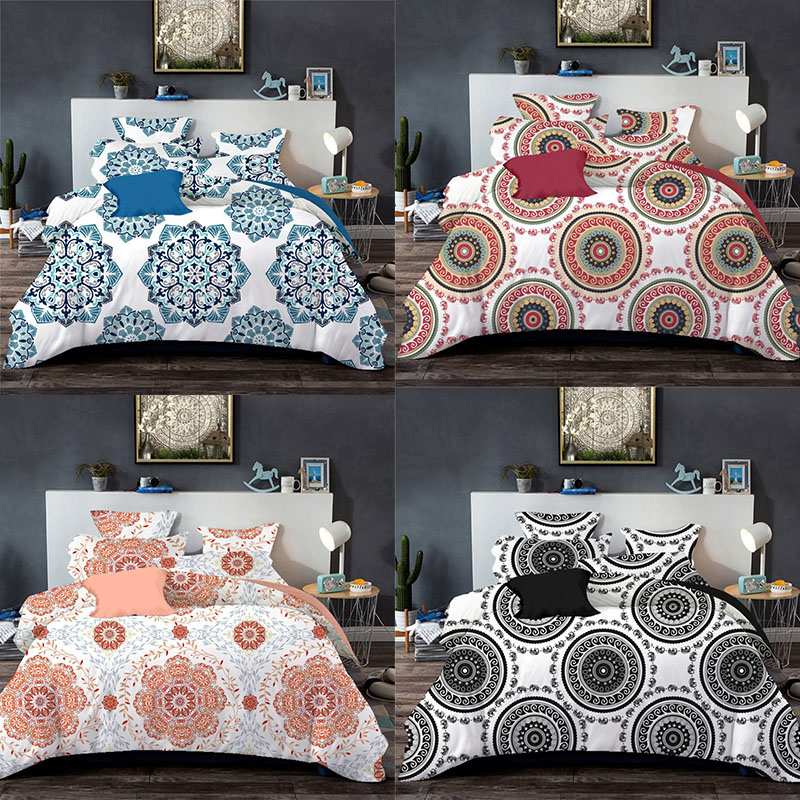 Bohemia Bedding Sets Elephant Geometric Mandala Red Blue Black White Duvet Covers with Pillowcases Adult Single Queen King 80089, 003
Bohemia Bedding Sets Elephant Geometric Mandala Red Blue Black White Duvet Covers with Pillowcases Adult Single Queen King 80089, 003