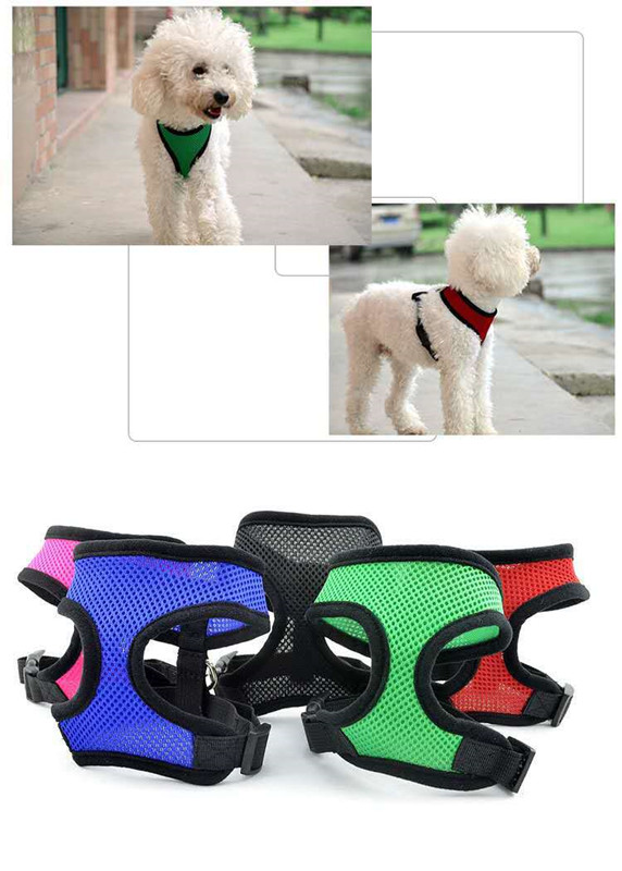 1pcsPet Dog Chest Strap Adjustable Soft Breathable Dog Harness Mesh Vest Harness for Dogs Collar Vest
1pcsPet Dog Chest Strap Adjustable Soft Breathable Dog Harness Mesh Vest Harness for Dogs Collar Vest
