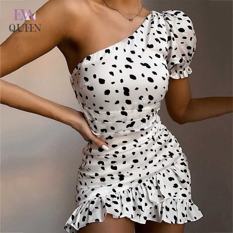 Evaqueen Sleeveless Polka Dots Elegant Mini Dress 2020 Fashion Ruched Sexy Backless Straps Summer Sundress Holiday Dresses 2020, Brown
Evaqueen Sleeveless Polka Dots Elegant Mini Dress 2020 Fashion Ruched Sexy Backless Straps Summer Sundress Holiday Dresses 2020, Brown