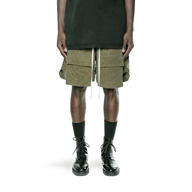 Loose Multi-pocket Drawstring Hip Hop Shorts Harajuku Straight Cargo Shorts Streetwear Solid Overisze Summer Casual Mens, Black
Loose Multi-pocket Drawstring Hip Hop Shorts Harajuku Straight Cargo Shorts Streetwear Solid Overisze Summer Casual Mens, Black
