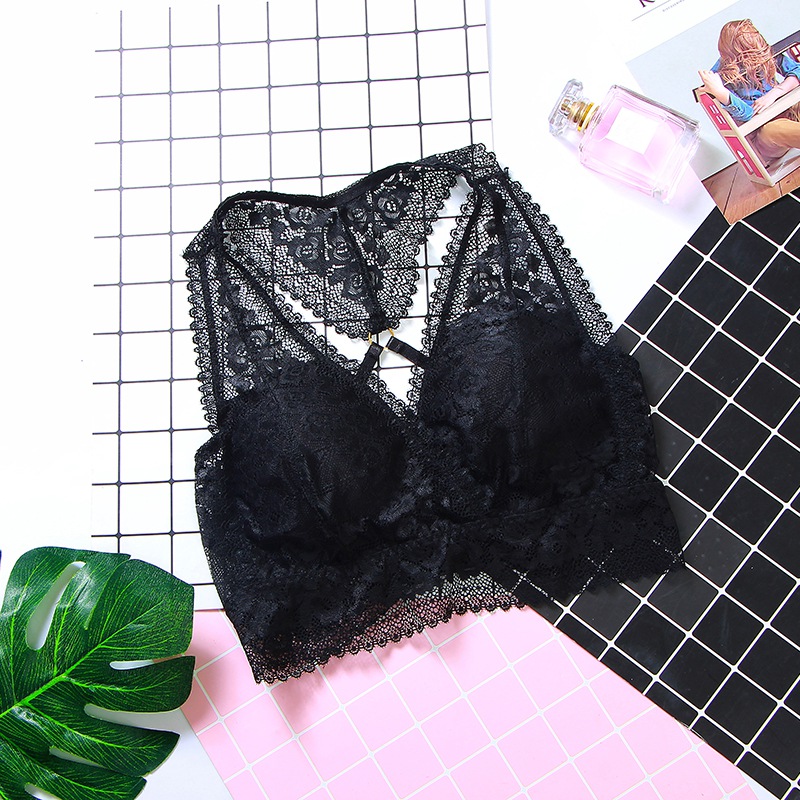 New Fashion Women Bralette Bra Female Tops Lace Strap Y-line Wrapped Chest Shirt Top Underwear Bras For Women, Beige
New Fashion Women Bralette Bra Female Tops Lace Strap Y-line Wrapped Chest Shirt Top Underwear Bras For Women, Beige