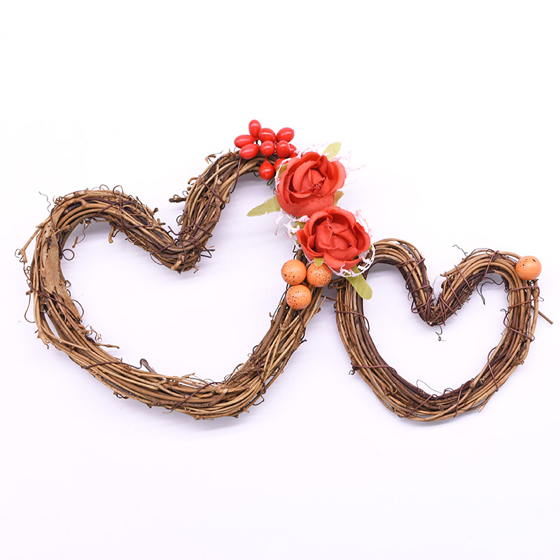 10cm-30cm Rattan Wreath Heart Artificial flowers Garland Dried flower frame For Home Wedding Decoration DIY Gift floral Wreath
10cm-30cm Rattan Wreath Heart Artificial flowers Garland Dried flower frame For Home Wedding Decoration DIY Gift floral Wreath