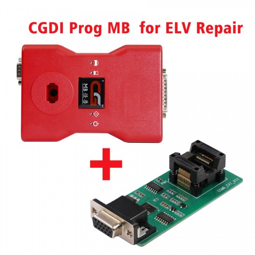 CGDI Prog MB for Car Key Add Fastest Key Programmer Support All Lost Plus + ELV Repair Adapter
CGDI Prog MB for Car Key Add Fastest Key Programmer Support All Lost Plus + ELV Repair Adapter