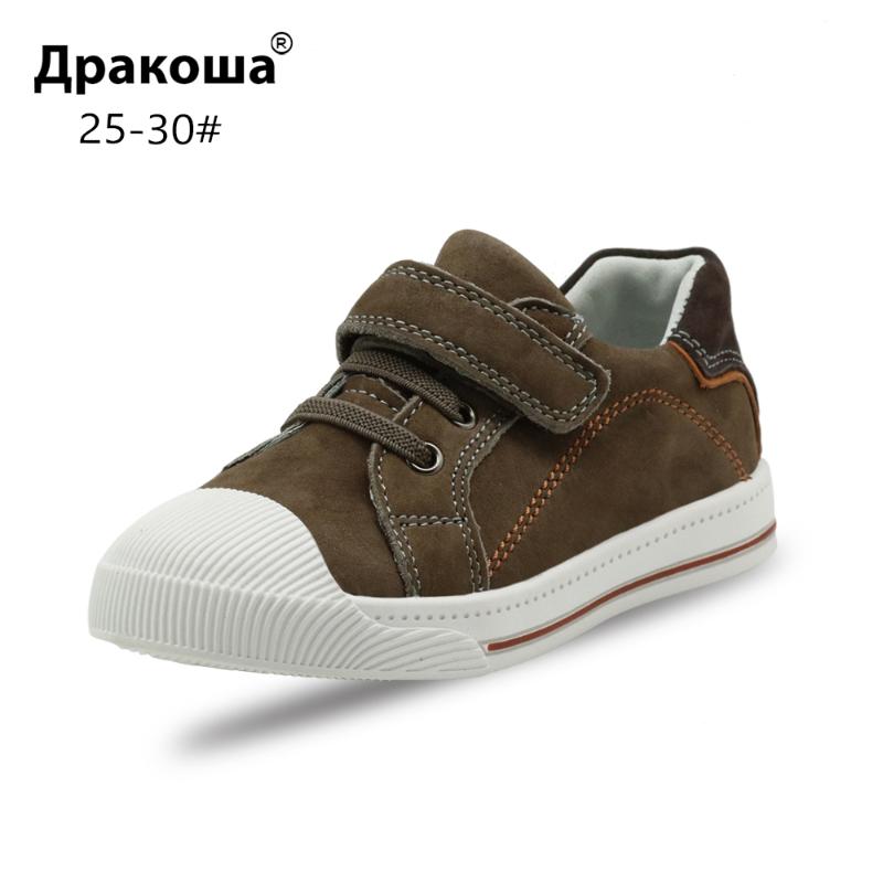 Apakowa Little Kids Leather Low-top Hook and Loop Sneakers for Boys and Girls Outdoor Anti-Slip Casual Sports Running Shoes, 29102-black
Apakowa Little Kids Leather Low-top Hook and Loop Sneakers for Boys and Girls Outdoor Anti-Slip Casual Sports Running Shoes, 29102-black