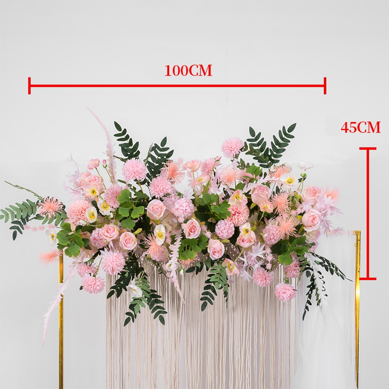 50/100cm Silk Artificial Flowers DIY Arch Flower Row Rose Hydragea Flower Arrangementfor Wedding Backdrop T station Decoration, White
50/100cm Silk Artificial Flowers DIY Arch Flower Row Rose Hydragea Flower Arrangementfor Wedding Backdrop T station Decoration, White