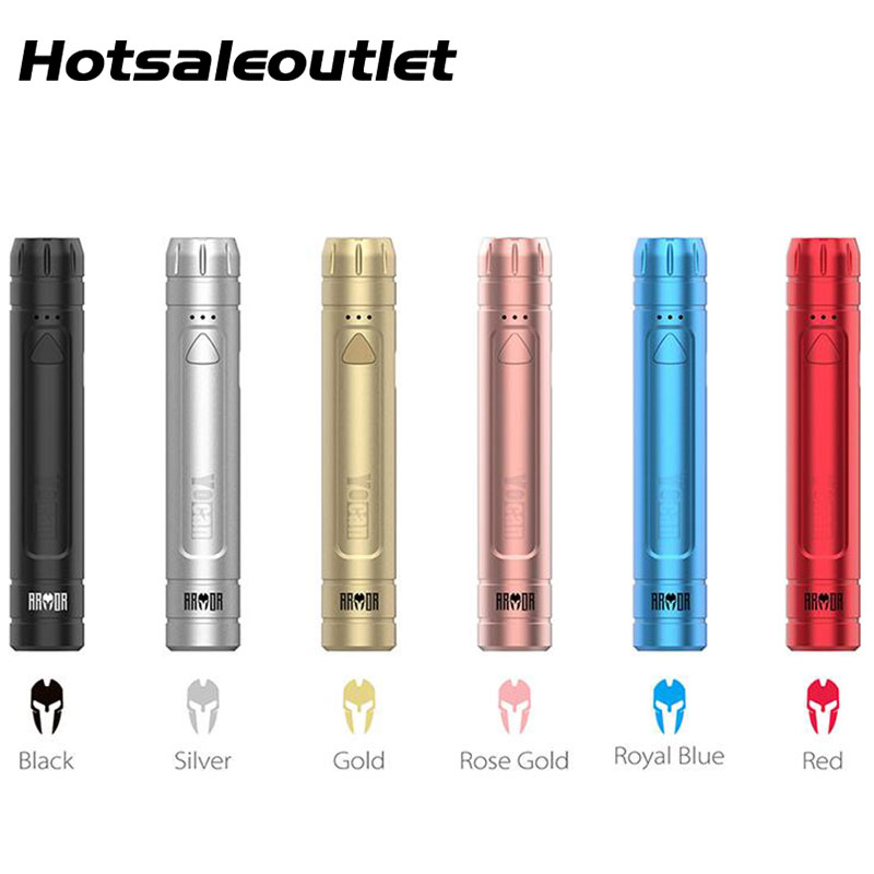 Yocan Armor Battery Adjustable Voltage 10s Preheat Function with all 510 Threaded Atomizers for Yocan Armor Kit 100% Original
Yocan Armor Battery Adjustable Voltage 10s Preheat Function with all 510 Threaded Atomizers for Yocan Armor Kit 100% Original