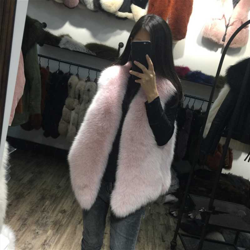 2020 new whole leather imitation fur soft loose casual comfortable vest vest sleeveless temperament elegant jacket women, White
2020 new whole leather imitation fur soft loose casual comfortable vest vest sleeveless temperament elegant jacket women, White