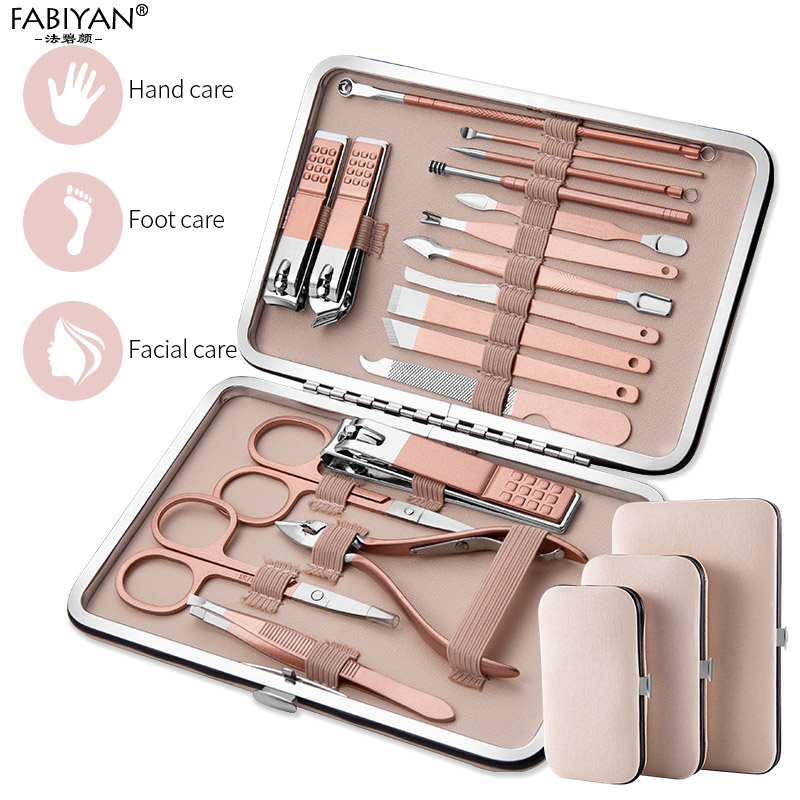 7/10/15/18Pcs Set Stainless Steel Manicure Pedicure Nail Clippers Set Scissors Tweezers Ear Spoon Dead Skin Remover Tools Kit
7/10/15/18Pcs Set Stainless Steel Manicure Pedicure Nail Clippers Set Scissors Tweezers Ear Spoon Dead Skin Remover Tools Kit