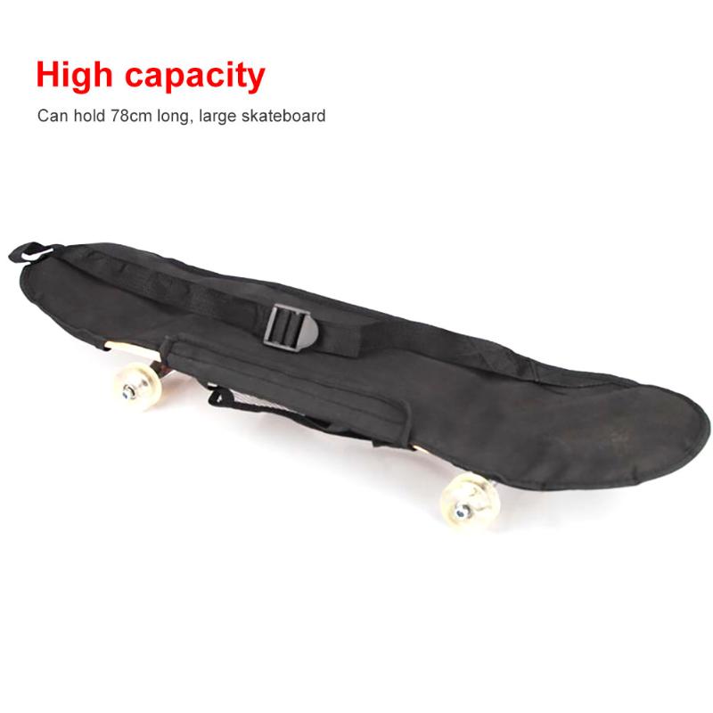 Adjustable Strap Skateboard Bag Chiffon Material Shoulder Bag With A Mesh Pouch Portable Skateboard Carry Accessories, Black
Adjustable Strap Skateboard Bag Chiffon Material Shoulder Bag With A Mesh Pouch Portable Skateboard Carry Accessories, Black