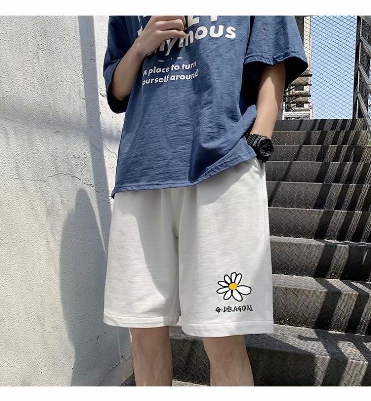 Korea Streetwear Men's Shorts Solid Color Chrysanthemum Harajuku Comfortable Fashion Sports Pants Hip-Hop Loose Casual Shorts, Black
Korea Streetwear Men's Shorts Solid Color Chrysanthemum Harajuku Comfortable Fashion Sports Pants Hip-Hop Loose Casual Shorts, Black