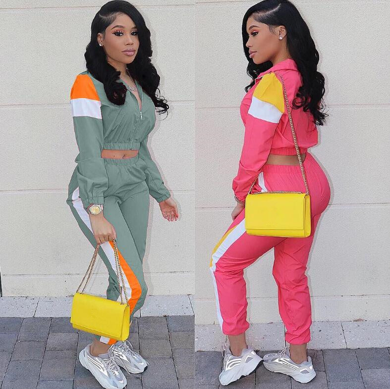 2 Two Piece Set Top and Pants Women Tracksuit Casual Outfit Sports Suit Green Patchwork Women Sweatsuits Clothing Size S-2XL, Gray
2 Two Piece Set Top and Pants Women Tracksuit Casual Outfit Sports Suit Green Patchwork Women Sweatsuits Clothing Size S-2XL, Gray